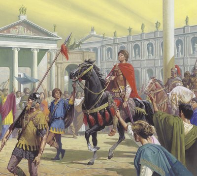 Théodoric entre à Rome en l
