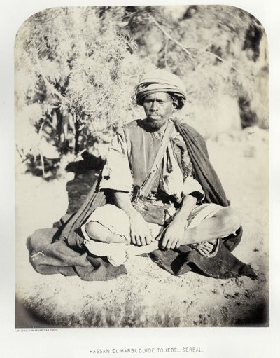 Hassan el Harbi, guide de Jebel Serbal, 1868 - Sgt. James M. McDonald