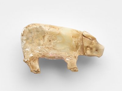 Pendentif en forme de buffle d