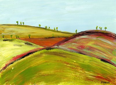 Des collines vallonnées et pleines de vie - Sharyn Bursic