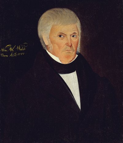 Portrait de M. William W. Welch, c.1837 - Sheldon Peck