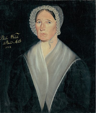 Portrait de Mme William W. Welch, vers 1837 - Sheldon Peck