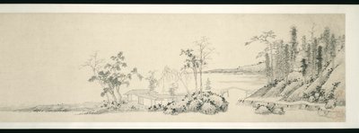 Retour au lac de pierre - Shen Zhou