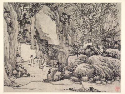 Douze Vues de la Colline du Tigre, Suzhou : La Source de l