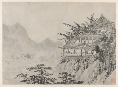 Douze vues de la colline du Tigre, Suzhou : Les mille acres de nuages, après 1490 - Shen Zhou