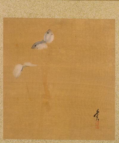 Papillons de nuit - Shibata Zeshin