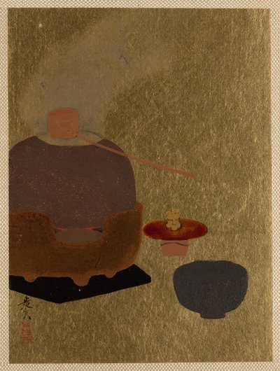 Appareils pour la cérémonie du thé - Shibata Zeshin