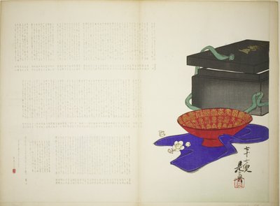La Coupe de la longue vie - Shibata Zeshin