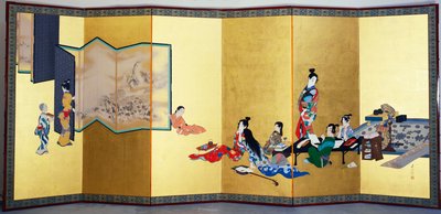 Les Quatre Passetemps Élégants - Musique, le Jeu de Go - Shibata Zeshin