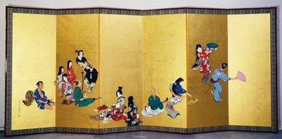 Les Quatre Passetemps Élégants - Musique, le Jeu de Go - Shibata Zeshin