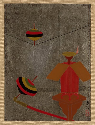 Toupies - Shibata Zeshin