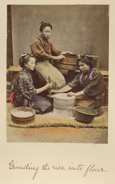 Broyer le riz en farine - Shinichi Suzuki