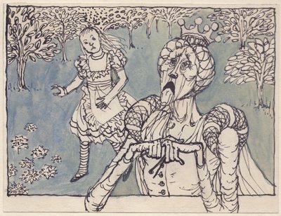 Alice et la Reine Blanche - Shirley Markham