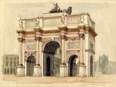Arc de la Victoire, vers 1950 - Shirley Markham