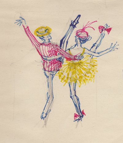 Couple dansant - Shirley Markham