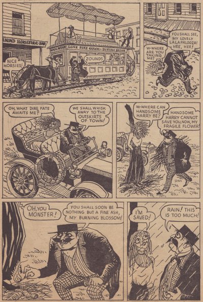 Desperate Desmond, bande dessinée, vers 1955 - Shirley Markham