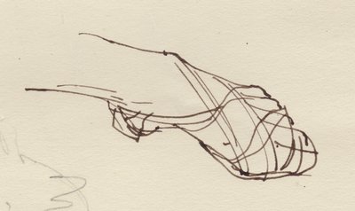Étude de pied, vers 1950 - Shirley Markham