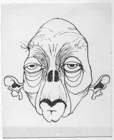 Visage grotesque, 1952 - Shirley Markham
