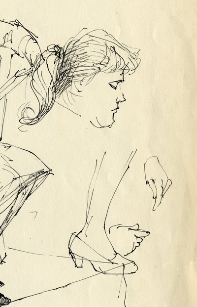 Tête, mains et pied (détail) - Shirley Markham