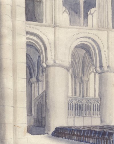 Cathédrale de Hereford, 1951 - Shirley Markham