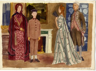Costume historique, 1951 - Shirley Markham