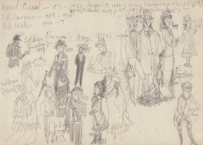Costume historique, vers 1950 - Shirley Markham