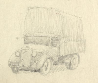Camion, 1951 - Shirley Markham