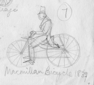 Bicyclette MacMillan, 1839 - Shirley Markham