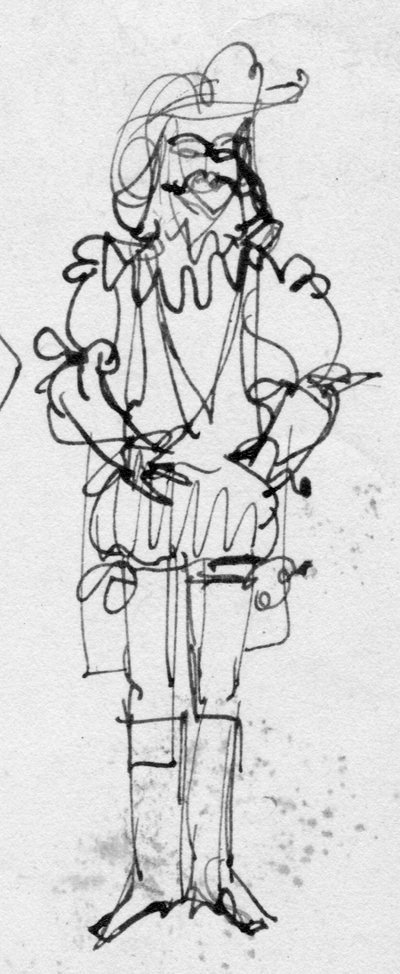 Homme en costume d