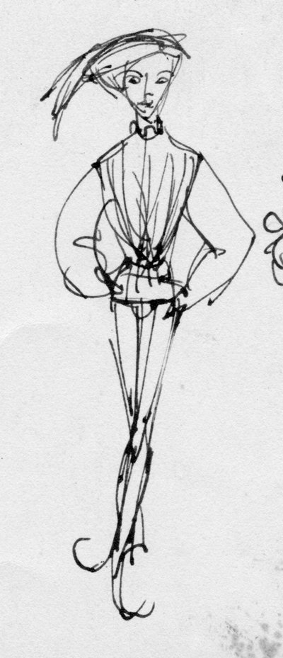 Homme en costume d