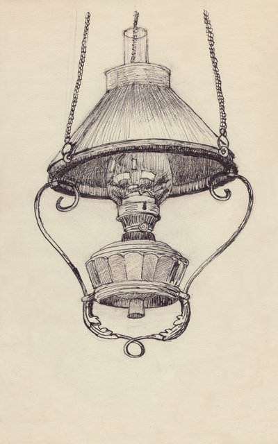 Lampe à pétrole - Shirley Markham