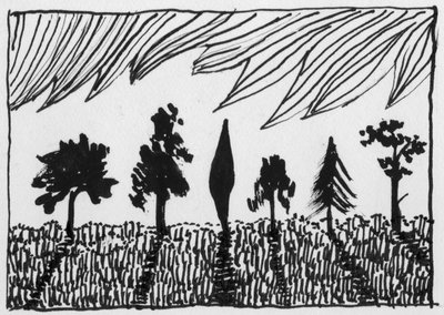 Arbres, 1951 - Shirley Markham
