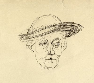 Femme au chapeau - Shirley Markham