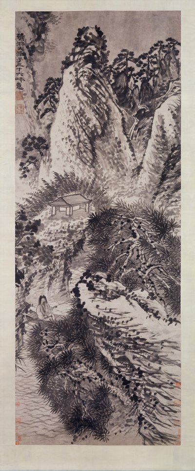 Trente-six sommets du mont Huang rappelés - Shitao