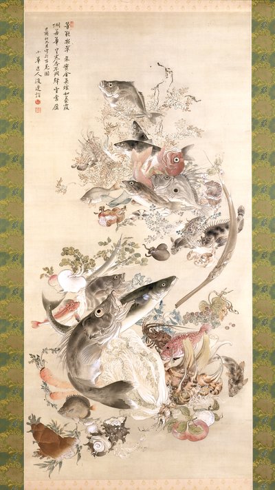 Poissons, crustacés et légumes - Shoka Watanabe