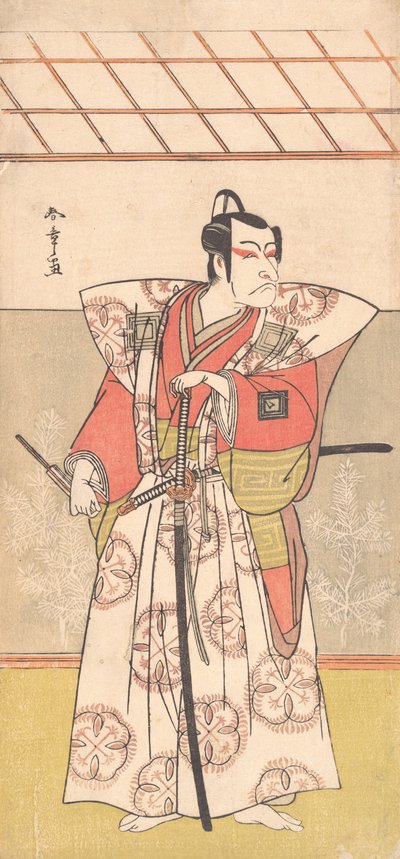 Ichikawa Danjuro V en samouraï de haut rang, vers 1778 - Shunsho