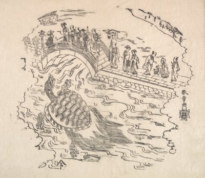Shinabazu Benten Kaicho : Cérémonie de vénération de Benten au temple de Shinabazu, 18ème siècle - Shunsho