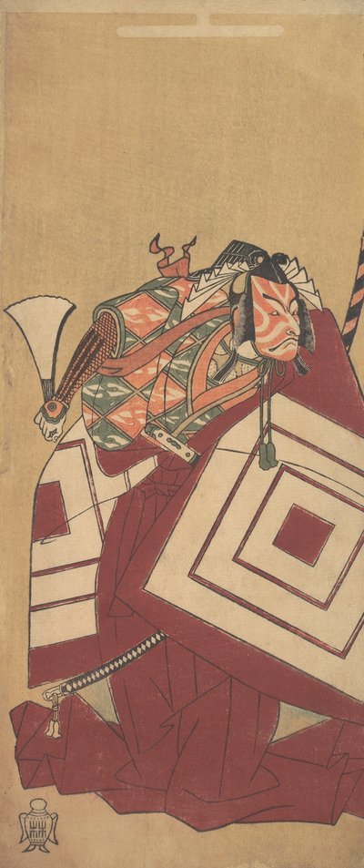 Le cinquième Ichikawa Danjuro en Kisou Takiguchi, 12e mois, 1770 - Shunsho