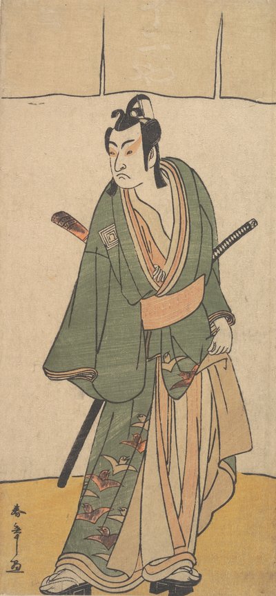 Le deuxième Ichikawa Monnosuke dans le rôle de Soga no Juro Sukenari, 2e mois, 1785 - Shunsho