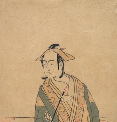 Le troisième Sawamura Sojuro dans le rôle de Soga no Juro, vers 1779 - Shunsho