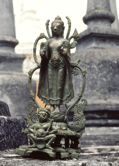 Bouddha en posture d