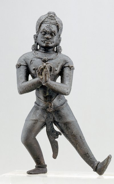 Divinité démoniaque, culture de Lopburi (bronze) - Siamese School
