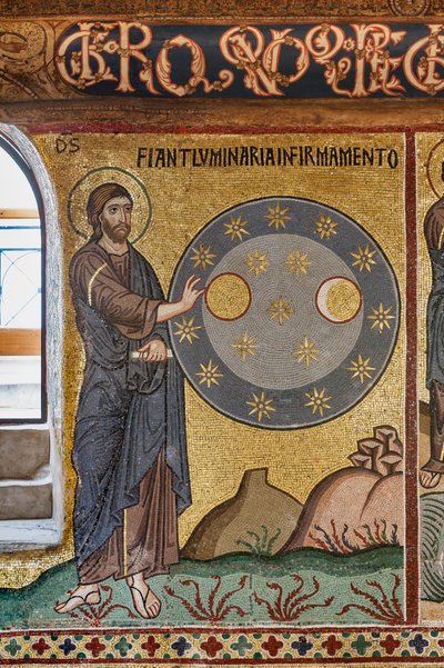 La Chapelle Palatine (Basilique), cycle de mosaïques sur l