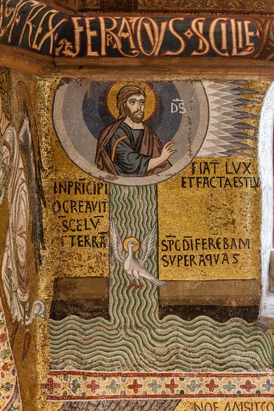 La Chapelle Palatine (Basilique), cycle de mosaïques sur l