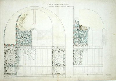 Conception de mosaïque pour l