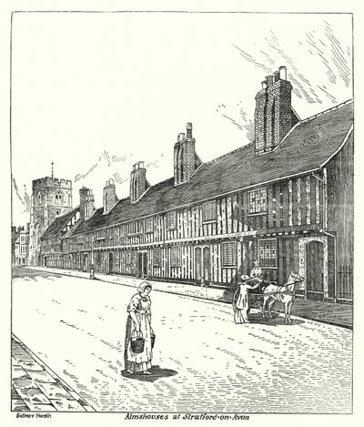 Maisons de Charité à Stratford-on-Avon - Sidney Heath