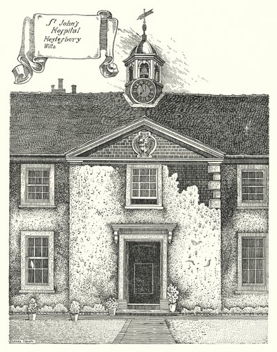 Hôpital Saint-Jean, Heytesbury, Wilts (gravure) - Sidney Heath