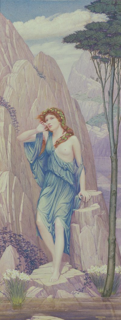 Nymphe près d