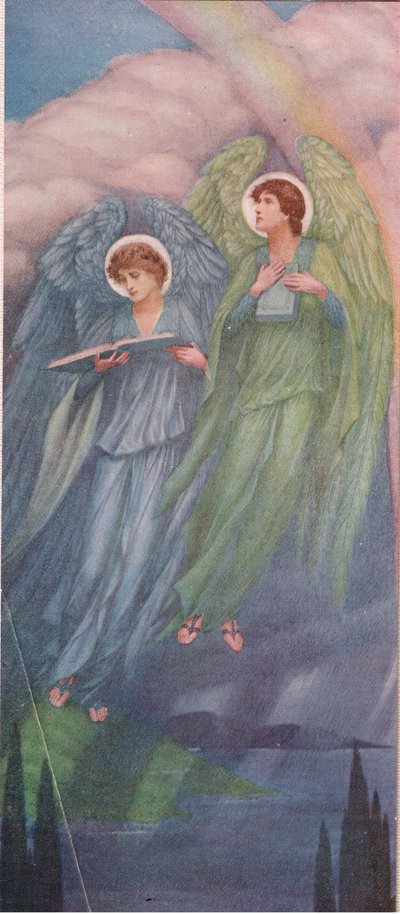 Les anges enregistreurs, de plus en plus faibles, les lignes noires commencent à trembler - Sidney Meteyard