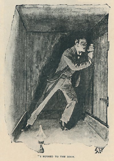 Je me suis précipité vers la porte, 1892 - Sidney Paget